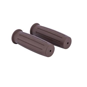 Highway Hawk Lenkergriffe Vintage Brown - 1" - ohne Gaszugaufnahme